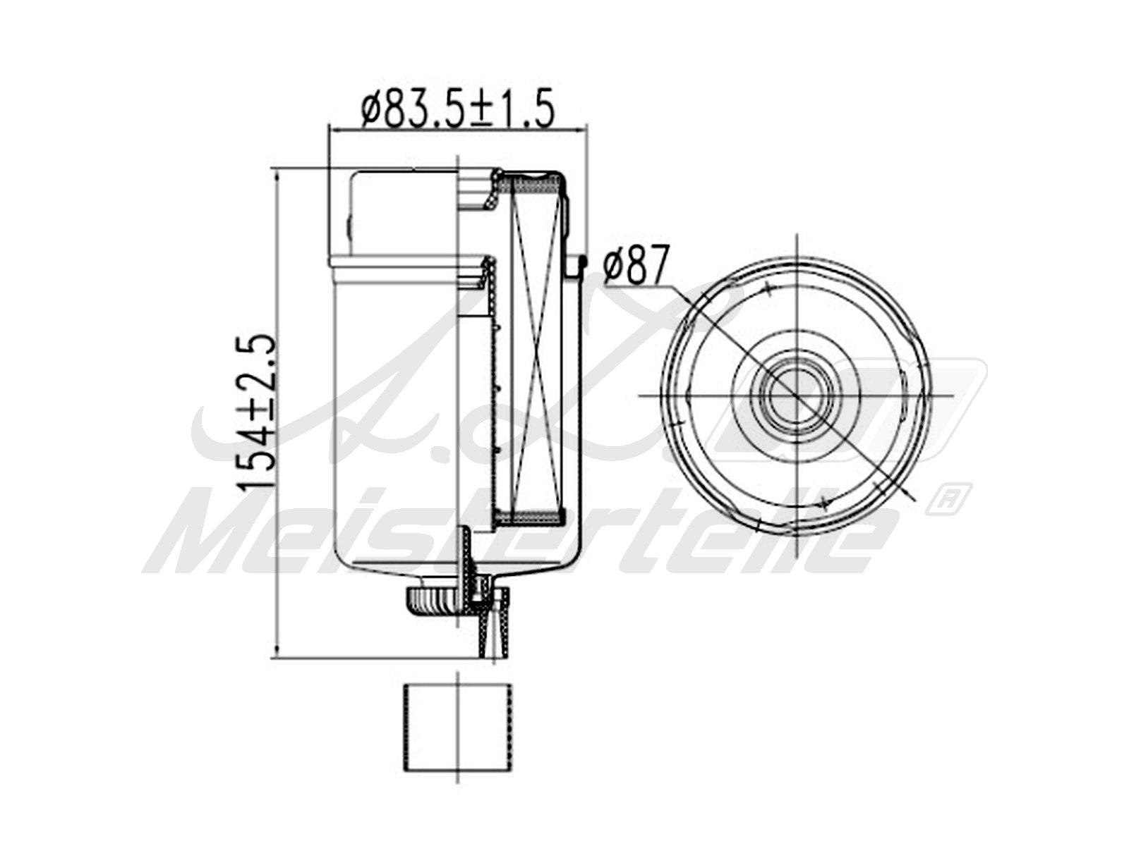 A.Z. Meisterteile AZMT-41-020-1397