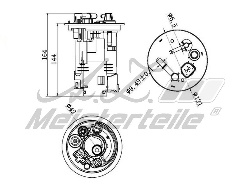 A.Z. Meisterteile AZMT-41-020-1454