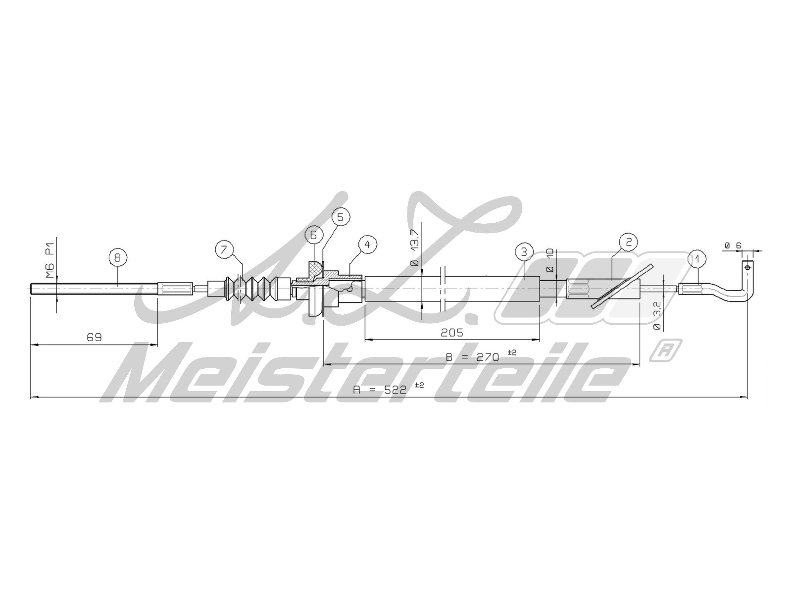 A.Z. Meisterteile AZMT-47-010-1264