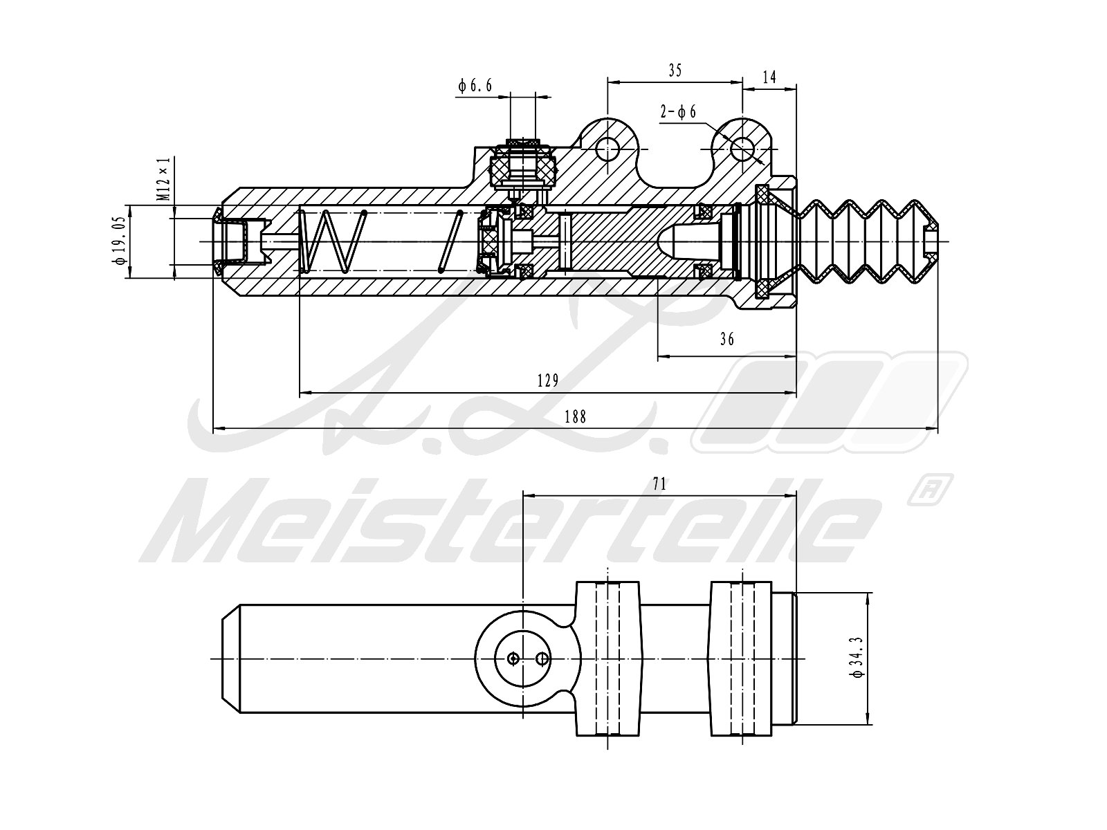 A.Z. Meisterteile AZMT-47-030-1087