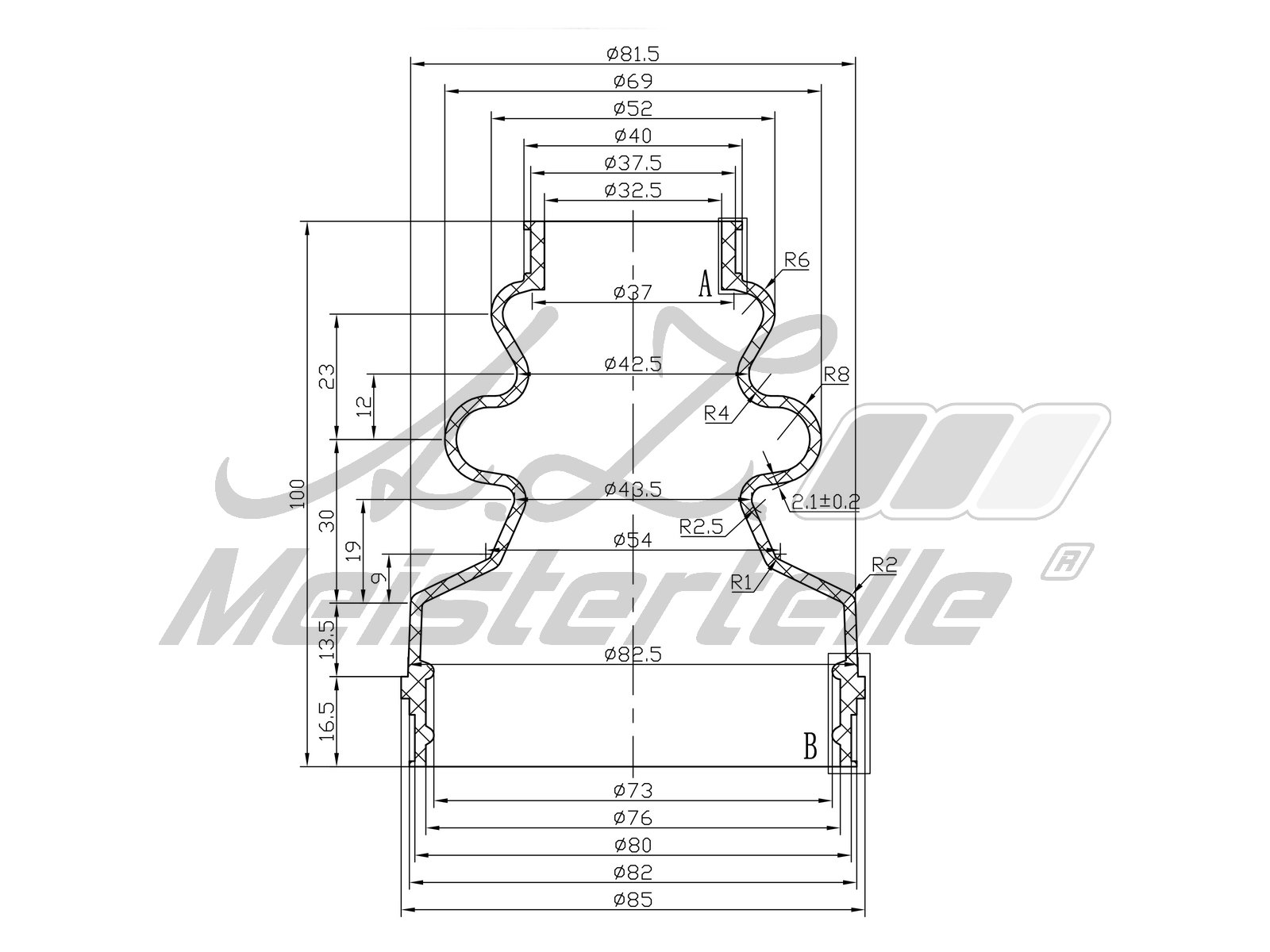 A.Z. Meisterteile AZMT-43-020-1367