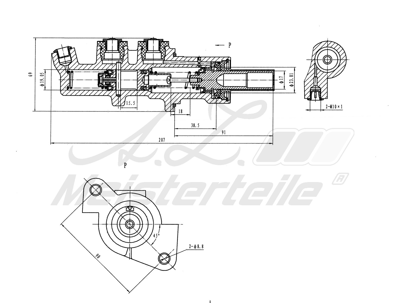 A.Z. Meisterteile AZMT-44-110-1102