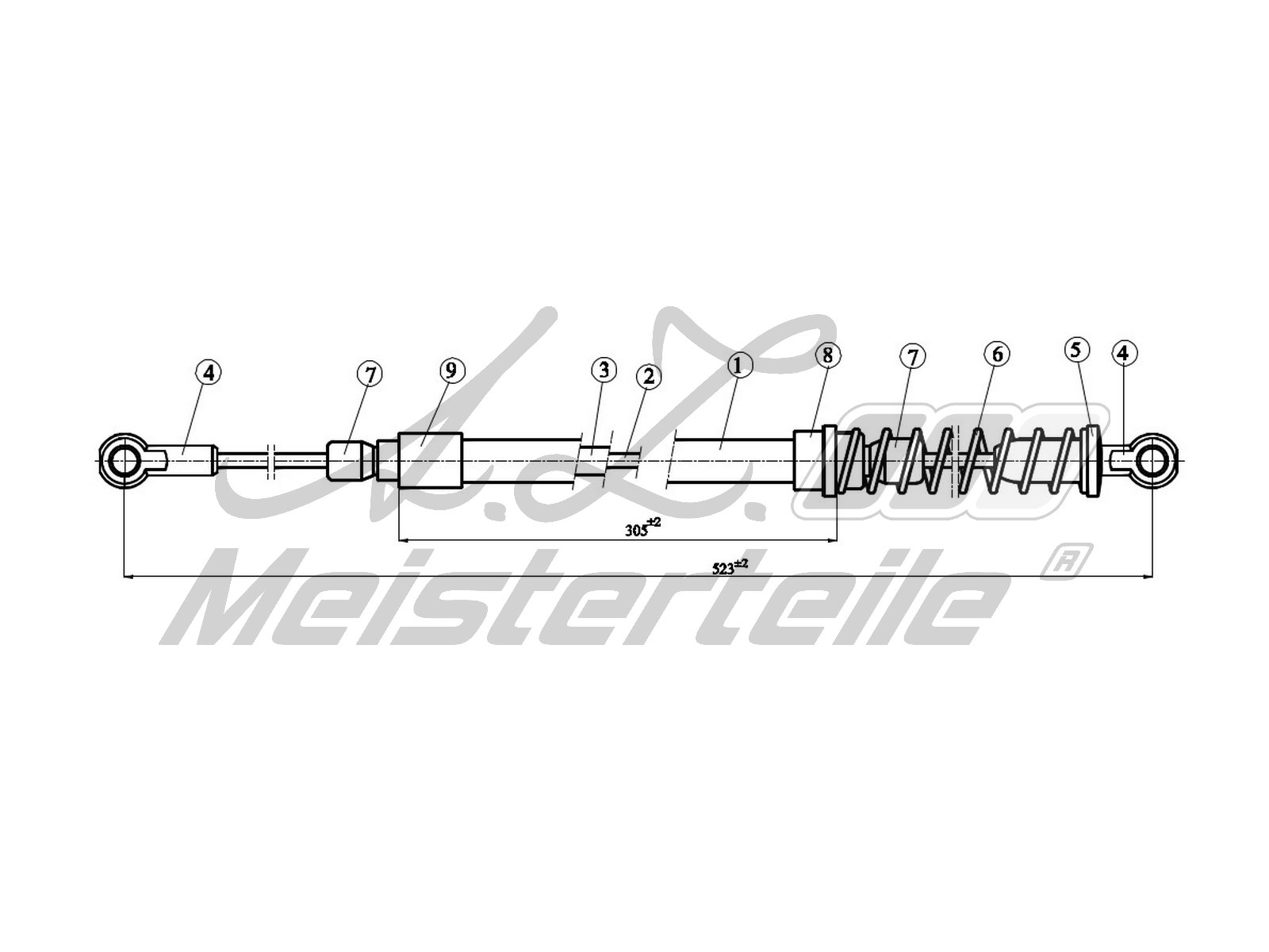 A.Z. Meisterteile AZMT-44-031-1135