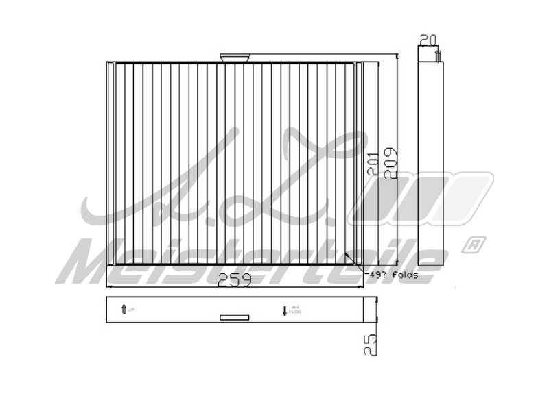 A.Z. Meisterteile AZMT-41-010-1540