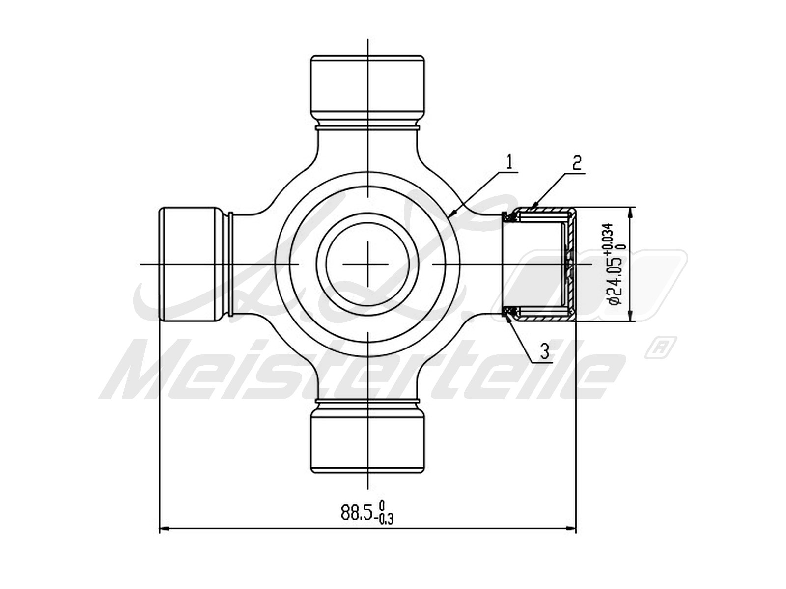 A.Z. Meisterteile AZMT-42-041-1050