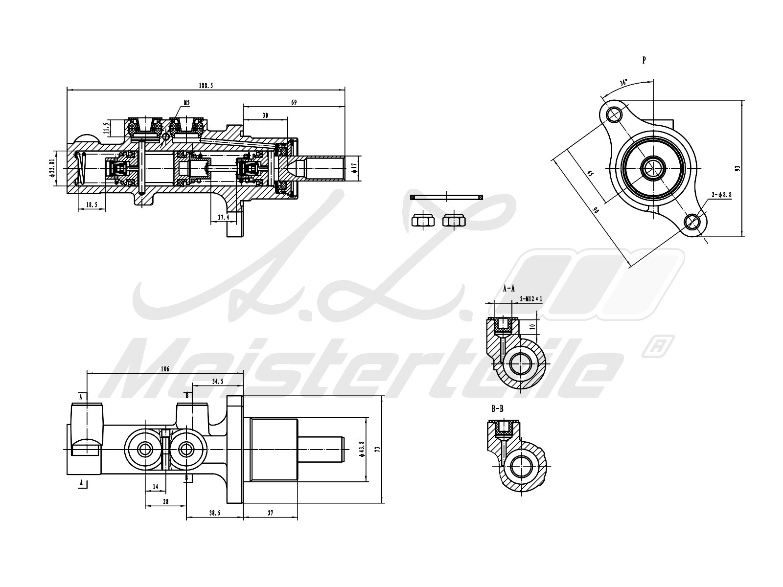 A.Z. Meisterteile AZMT-44-110-1078