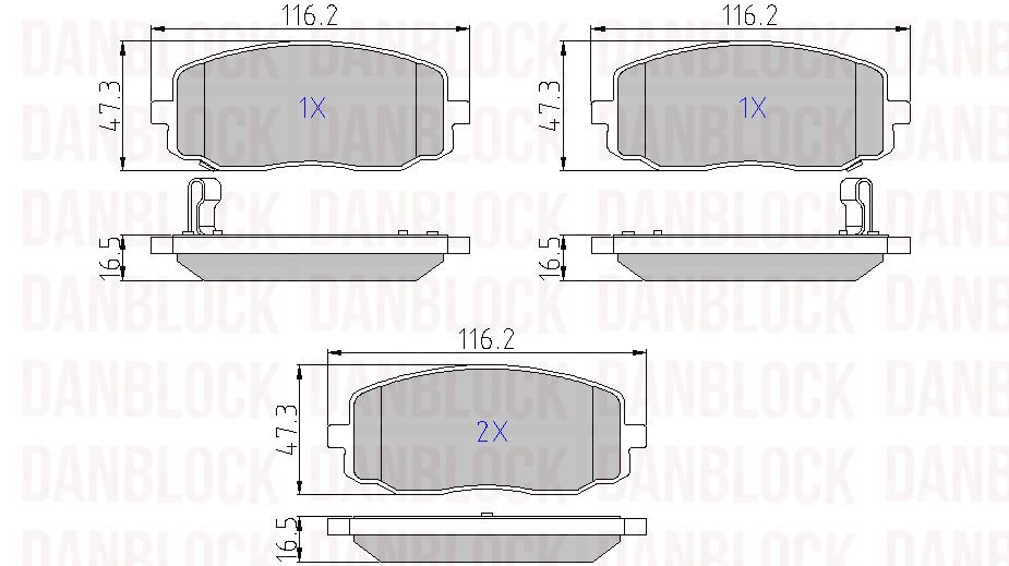 DANBLOCK DB 510539