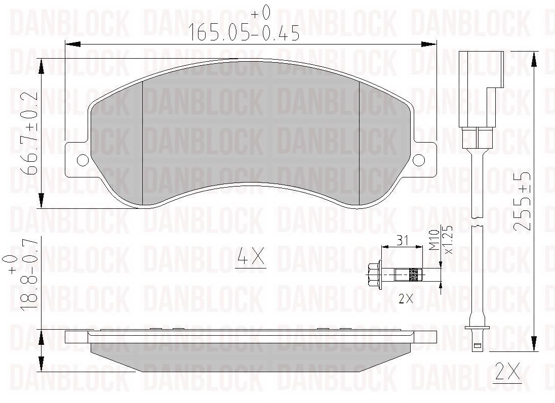 DANBLOCK DB 510616