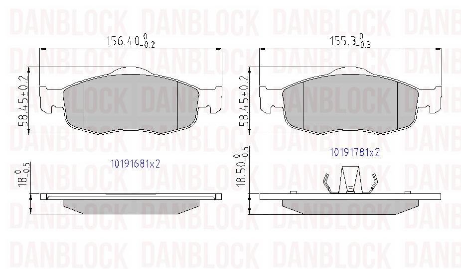 DANBLOCK DB 510166
