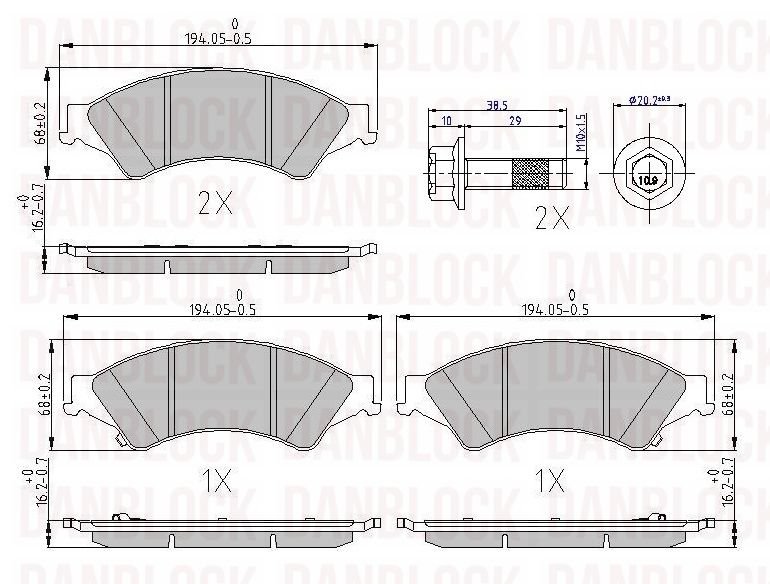 DANBLOCK DB 511068