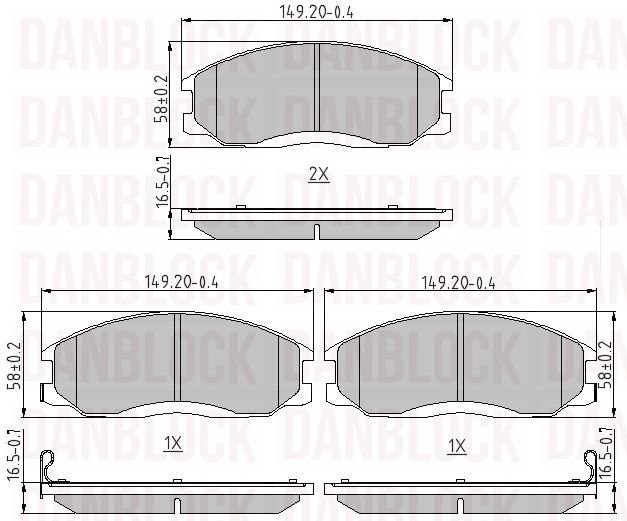 DANBLOCK DB 510418