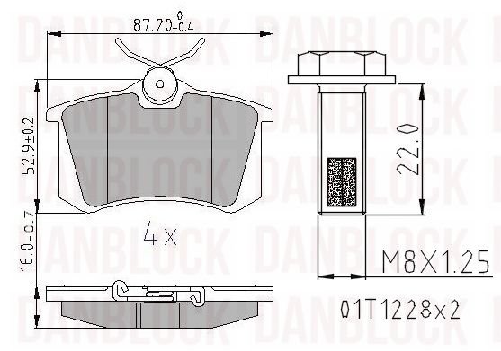 DANBLOCK DB 510225