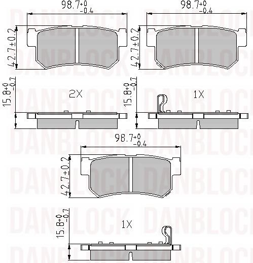 DANBLOCK DB 510563