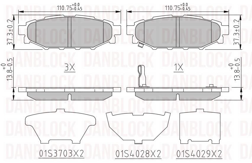 DANBLOCK DB 510709