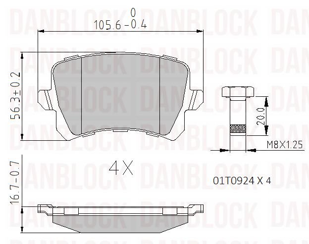 DANBLOCK DB 510853