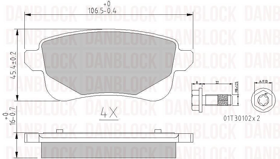 DANBLOCK DB 511198