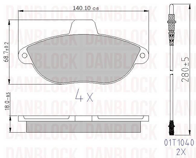 DANBLOCK DB 510438