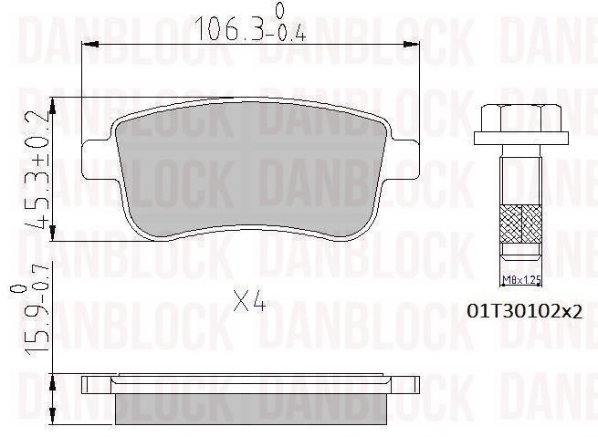 DANBLOCK DB 510764
