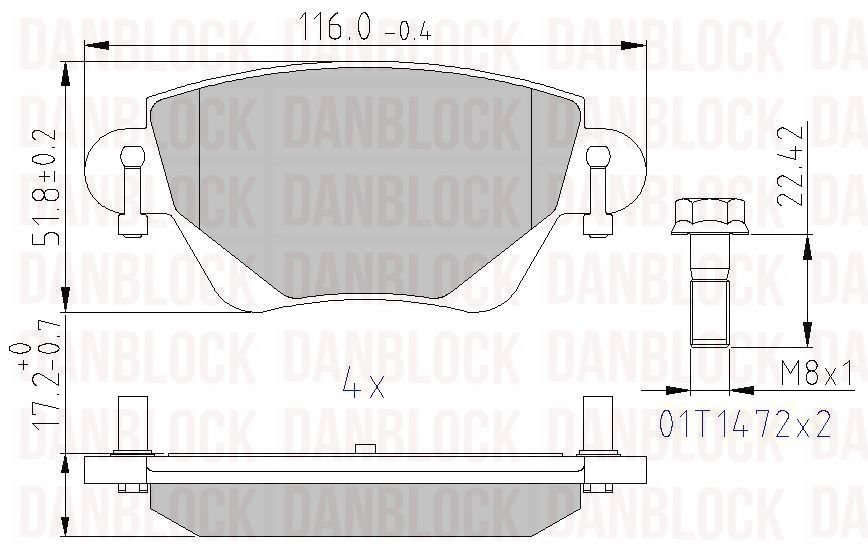 DANBLOCK DB 510372