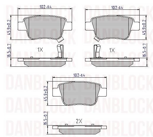 DANBLOCK DB 510458