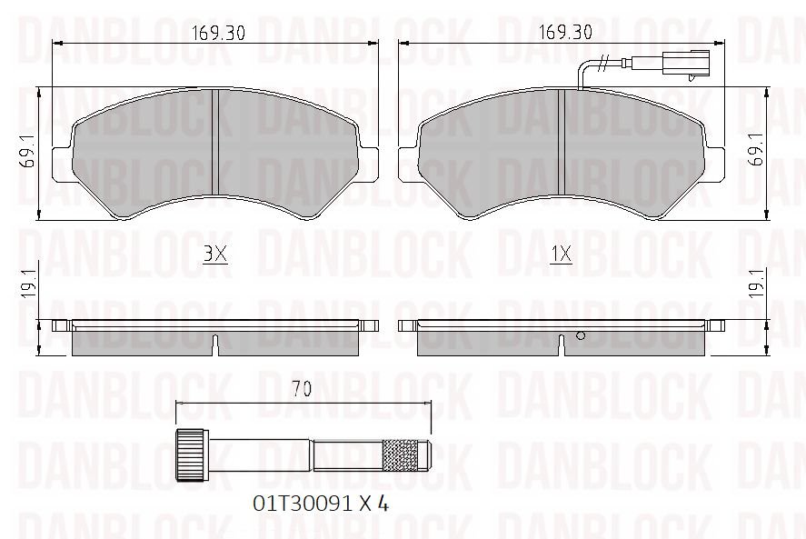 DANBLOCK DB 510516