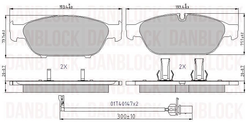 DANBLOCK DB 510876