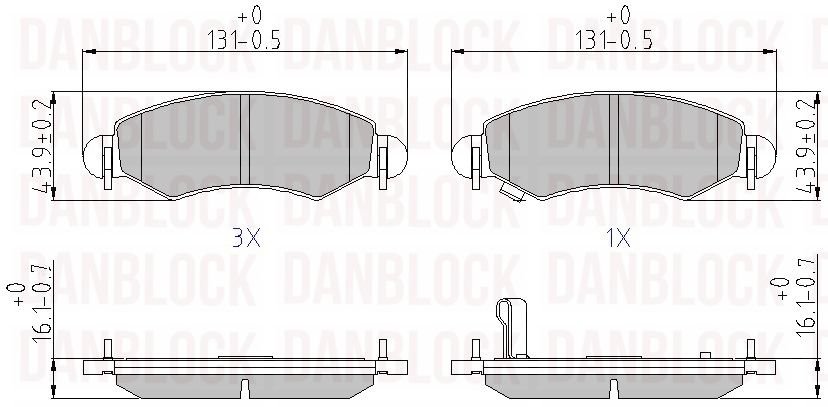 DANBLOCK DB 510750