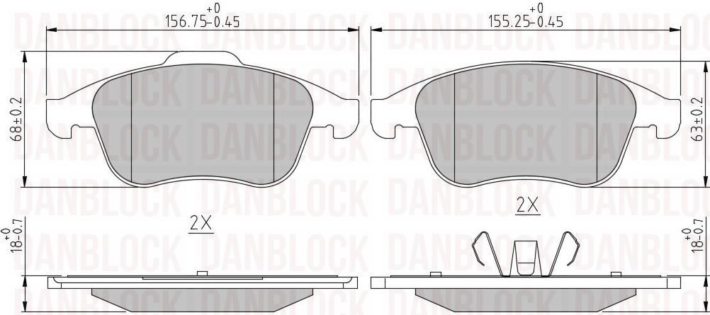 DANBLOCK DB 510698