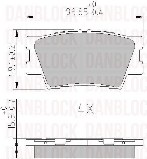 DANBLOCK DB 510496