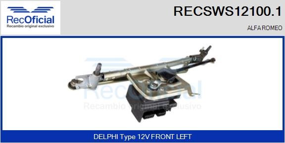 RECOFICIAL RECSWS12100.1 RECOFICIAL RECSWS12100.1