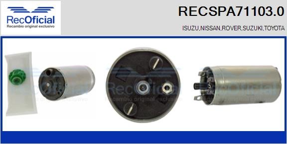 RECOFICIAL RECSPA71103.0