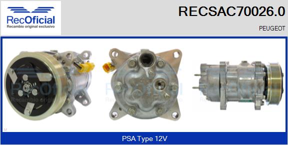 RECOFICIAL RECSAC70026.0