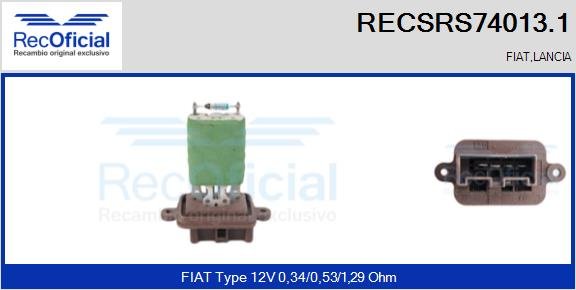 RECOFICIAL RECSRS74013.1