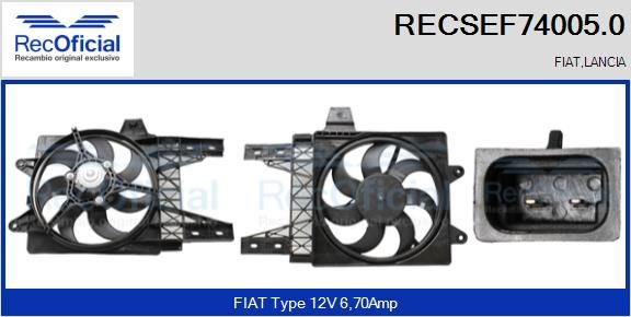 RECOFICIAL RECSEF74005.0 RECOFICIAL RECSEF74005.0