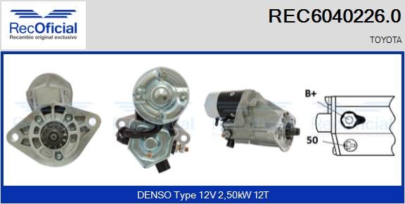 RECOFICIAL REC6040226.0 RECOFICIAL REC6040226.0