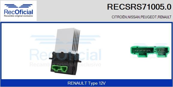 RECOFICIAL RECSRS71005.0