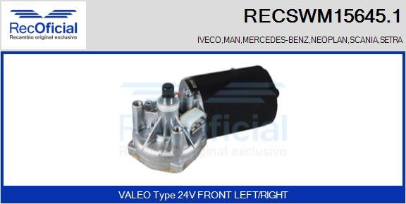 RECOFICIAL RECSWM15645.1 RECOFICIAL RECSWM15645.1