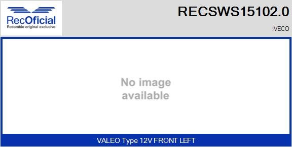 RECOFICIAL RECSWS15102.0 RECOFICIAL RECSWS15102.0