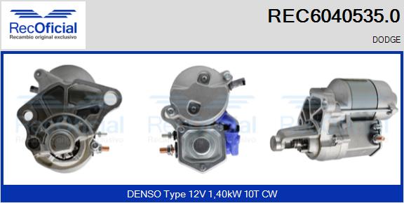 RECOFICIAL REC6040535.0