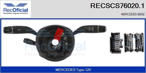 RECOFICIAL RECSCS76020.1 RECOFICIAL RECSCS76020.1