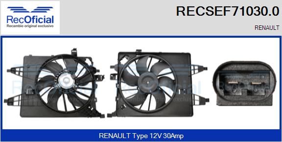 RECOFICIAL RECSEF71030.0 RECOFICIAL RECSEF71030.0