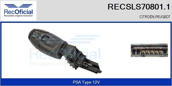 RECOFICIAL RECSLS70801.1 RECOFICIAL RECSLS70801.1