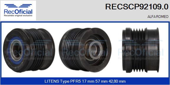 RECOFICIAL RECSCP92109.0