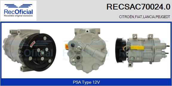 RECOFICIAL RECSAC70024.0