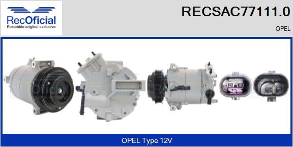 RECOFICIAL RECSAC77111.0