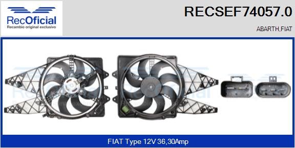 RECOFICIAL RECSEF74057.0 RECOFICIAL RECSEF74057.0
