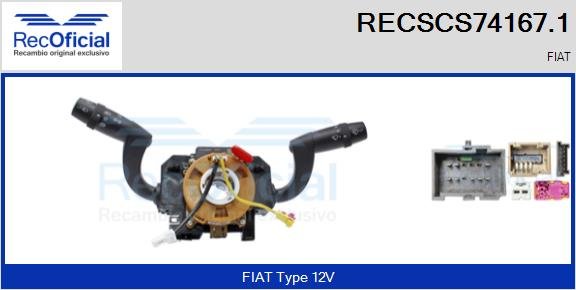 RECOFICIAL RECSCS74167.1 RECOFICIAL RECSCS74167.1
