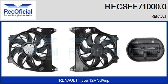 RECOFICIAL RECSEF71000.0 RECOFICIAL RECSEF71000.0