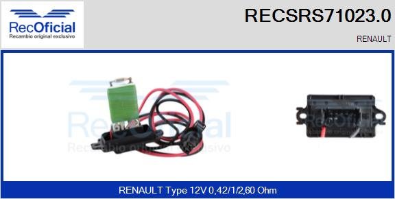RECOFICIAL RECSRS71023.0