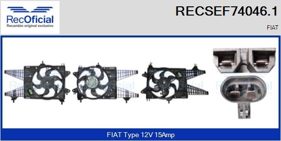RECOFICIAL RECSEF74046.1 RECOFICIAL RECSEF74046.1